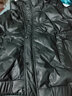 皮爾卡丹（pierre cardin）【衣多穿】三防皮羽絨服男士冬季2025年立領(lǐng)帥氣機(jī)車加厚冬裝外套 黑色 2XL 曬單實(shí)拍圖