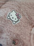Hello Kitty女童馬甲秋冬兒童加絨加厚外穿夾棉洋氣寶寶顆粒絨坎肩春拉鏈馬甲 粉色 160CM 曬單實(shí)拍圖