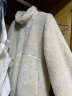 森马（Semir）外套女立领夹克简约ins潮2023冬季气质毛绒衣服休闲109723108005 实拍图