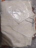百圖betu女裝秋季新款襯衫法式翻領(lǐng)蕾絲邊氣質(zhì)長袖襯衫女2309T50 杏色 S 曬單實拍圖
