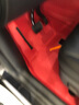 FOLOMODO適用特斯拉煥新版ModelY/YL/3真皮360全包圍航空軟包腳墊后備箱墊 360軟包真皮腳墊【波爾多紅】 曬單實(shí)拍圖