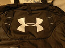 安德瑪（UNDERARMOUR）健身包男包女包 25秋季新款運動(dòng)包背包旅行包單肩包大容量手提包 【約38L】黑色/獨立鞋倉 【輕松收納/助力出行】 曬單實(shí)拍圖