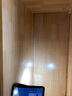 迪美爾 電視柜 實(shí)木電視柜現代客廳實(shí)木經(jīng)濟型儲物高柜影視柜組合家具 櫸木色 曬單實(shí)拍圖
