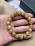 GIOIO巴西水晶金發(fā)晶手鏈女金鈦晶手串男黃發(fā)晶黃水晶石轉(zhuǎn)運送生日禮物 金鈦晶6mm 曬單實拍圖