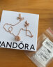 潘多拉（PANDORA）镂空银河项链套装玫瑰金色银色轻奢优雅高级气质女生日礼物送女友 实拍图