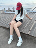 CAMILA KSENIA官網(wǎng)爆款小白鞋女2025新款夏季厚底鞋子時(shí)尚百搭休閑平底運(yùn)動(dòng)板鞋 黑色 37 曬單實(shí)拍圖