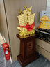 鐵圈禮業(yè)一帆風(fēng)順擺件大號工藝品公司開業(yè)禮品辦公室酒店生意興隆高檔禮物 一帆風(fēng)順（沙金色）高1.73米 曬單實拍圖