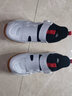 沃特（VOIT）羽毛球鞋旋轉(zhuǎn)扣免系帶防滑訓(xùn)練鞋網(wǎng)球乒乓球運(yùn)動(dòng)鞋男鞋 白色 38 曬單實(shí)拍圖