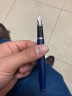 派克（PARKER）钢笔 签字笔 商务办公送礼 男女生日礼物 学生练字 IM蓝色白夹墨水笔+墨水礼盒 实拍图
