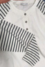 佐丹奴美式風(fēng)球服女時(shí)尚純棉小U領(lǐng)上衣撞色插肩長袖T恤女13324719 曬單實(shí)拍圖