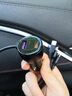 炫咔仕車(chē)載充電器手機超級快充點(diǎn)煙器一拖三汽車(chē)轉換插頭usb接口插座BB1 【航空合金】100W快充-黑色 曬單實(shí)拍圖