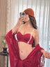 俏蓓依提拉內(nèi)衣女小胸聚攏顯大上托收副乳防下垂調(diào)整型無鋼圈平胸文胸罩 棗紅色 L -36/80ABC【通杯】 曬單實(shí)拍圖