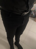 續(xù)即春夏季男士黑色薄款牛仔褲男韓版修身小腳褲潮流彈力休閑長褲大碼 黑色常規(guī)款 29 曬單實(shí)拍圖
