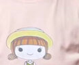 珞妮長(cháng)袖t恤女春秋裝新款韓版秋衣女裝休閑體恤女上衣打底衫 粉色卡通女孩+紅色米老鼠 XL 建議110-120斤 曬單實(shí)拍圖