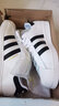 阿迪達(dá)斯（adidas）三葉草男鞋女鞋 情侶款金標(biāo)貝殼頭運(yùn)動(dòng)鞋子時(shí)尚透氣休閑鞋板鞋 女FU7712/男EG4958/偏大 42 曬單實(shí)拍圖