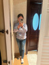 皮爾卡丹半高領(lǐng)德絨打底衫女士春秋內(nèi)搭外穿時(shí)尚洋氣小衫印花T恤長(zhǎng)袖上衣 銀花【高品質(zhì)德絨】 XL 115-130斤 曬單實(shí)拍圖