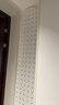 鐿雅玄關(guān)洞洞板定制置物架木質(zhì)展示收納墻云朵收納架墻上掛衣架 顏色形狀定制每平米（不含配件） 奶油白云朵 曬單實(shí)拍圖