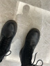 百丽时尚高帮马丁靴男款商场同款真皮英伦风休闲靴92267DD0 黑色(8孔) 43 实拍图