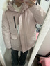 森馬（Semir）防護(hù)外套|地理系列羽絨服女中長款2024寬松109724113021 曬單實(shí)拍圖