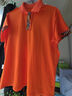 啄木鳥(niǎo)好棉短袖t恤女夏季2025新款中年洋氣減齡40歲上衣 橘色 2XL _建議125-140斤 曬單實(shí)拍圖
