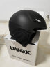 UVEX p1us 2.0全地形滑雪头盔 德国优维斯男女款滑雪装备单板双板亚洲版滑雪头盔 S5663100107 哑光黑.59-62cm 实拍图