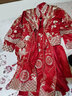 秀禾服新娘2025新款結(jié)婚嫁衣中式禮服婚紗敬酒服大碼秀禾小個子女 (加披肩)薔薇無鉆款+蝴蝶 L [105-115斤] 曬單實拍圖