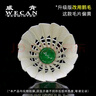 威肯（WECAN）綠威肯羽毛球訓練用球俱樂(lè )部業(yè)余娛樂(lè )打不爛全圓優(yōu)質(zhì)耐打比賽球 綠威肯（77速 12只裝） 1筒 曬單實(shí)拍圖
