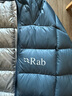 RabRAB睿坡Mythic G男士秋冬1000蓬熱反射TILT御寒鵝絨羽絨服 QDB-61 獵戶座藍ORB M 曬單實拍圖