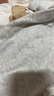 拉比兒童打底褲2025秋冬男女童褲子寶寶休閑長(zhǎng)褲嬰兒 淺灰色 100 cm 曬單實(shí)拍圖