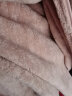 麦希尔浴巾家用吸水速干加大非纯棉不掉毛情侣款一对裹巾2024新款大毛巾 法兰绒浴巾【2条装】粉色+蓝色 实拍图