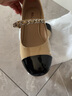 百麗（Belle）小香風(fēng)瑪麗珍鞋女商場(chǎng)同款小皮鞋單鞋BSD03AQ4 杏色 36 (230mm) 曬單實(shí)拍圖