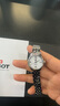 【二手99新】新品天梭（TISSOT）力洛克經(jīng)典系列女表自動機(jī)械手表日期顯示瑞士原裝女士腕表同款 T41.1.183.16白色鉆刻盤鋼帶款25.3 99新附件齊全 曬單實(shí)拍圖