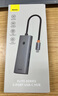 倍思 Type-C擴展塢 轉(zhuǎn)USB3.0分線器4口HUB集線器拓展塢 蘋果華為筆記本電腦通用HUB集 4合1【疾速USB3.0*4】C口2米黑 曬單實拍圖