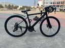 貝瑪特雙11價(jià)內走線(xiàn)700C公路自行車(chē)破風(fēng)鋁合金變速代步公路自行車(chē)賽車(chē) 內走線(xiàn)-酷黑40刀  通勤21速 曬單實(shí)拍圖