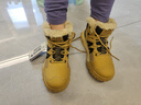 JEEP SPIRIT吉普男鞋加絨馬丁靴子男冬季加厚雪地靴保暖棉鞋男 167 晨曦黃 39 曬單實(shí)拍圖