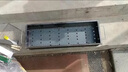 瑋賢加厚燒烤爐滿焊花紋板戶外燒烤架商用老式烤爐家用羊肉串木炭爐子 長100內(nèi)寬18+腿+鋼條網(wǎng) 曬單實拍圖