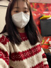 LISLAVE新年系列&圣誕樹(shù)套頭紅色針織衫女士毛衣冬款打底衫2024冬季新款 446紅色 M （適合80-115斤） 曬單實(shí)拍圖