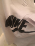 耐克（NIKE） 男裝運動(dòng)夏季新款運動(dòng)服時(shí)尚LOGOT恤休閑半袖寬松短袖短褲套裝 單件/白T恤 2XL 曬單實(shí)拍圖
