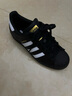 adidas SUPERSTAR復古低幫貝殼頭運動(dòng)板鞋男女阿迪達斯官方三葉草 一號黑/白 38.5 曬單實(shí)拍圖