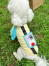 MIKI PAD狗狗衣服小型犬透氣春秋款薄款T恤泰迪比熊雪納瑞貓衣服可牽引 撞色T恤【帶牽引環(huán)】 S胸圍37cm（參考體重3-5斤） 曬單實(shí)拍圖