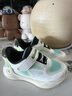 基諾浦學(xué)步鞋春秋款透氣網(wǎng)紗童鞋 男童女童軟底舒適機能鞋GW1716 白色/光輝藍/黑色/豆米 25.5 160mm 適合腳長(cháng)156-165mm 曬單實(shí)拍圖