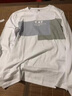 佐敘純棉長袖t恤男士春秋季寬松潮流體恤上衣服休閑衛(wèi)衣內(nèi)搭打底衫 白色 常規(guī) L （90-120斤） 曬單實拍圖