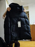 高梵黑金鵝絨服機能3.0五格蓄熱羽絨服男士短款冬季外套 黑色 2XL  曬單實拍圖