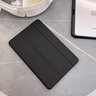 疆科適用 iPad Pro /Air3平板保護套10.5英寸2017/2019款平板電腦新款三折硅膠翻蓋全包輕薄防摔保護殼 【靜夜黑】翻蓋平板保護套 iPad Pro /Air3【10.5英寸】 曬單實拍圖