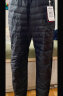 坦博尔男士羽绒裤保暖棉裤居家内穿舒适商场同款90绒TA330015黑色170 实拍图