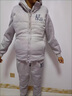安初夏馬甲衛衣休閑運動(dòng)套裝男士秋冬季青少年加絨加厚保暖寬松衣服男裝 af灰色三件套 2XL 120-140斤 曬單實(shí)拍圖