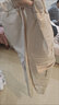 小巧狐（XIAOQIAOHU）2025夏新款兒童褲子闊腿工裝褲休閑山本褲女童運(yùn)動(dòng)褲時(shí)髦長褲YSY K14口袋工裝褲(白扣)灰咖色  170 cm 曬單實(shí)拍圖
