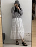 九寸陽(yáng)光松糕厚底休閑復(fù)古涼鞋女外穿百搭2025年夏季新款金屬扣羅馬沙灘鞋 松糕厚底涼鞋黑色 37 曬單實(shí)拍圖