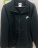 耐克（NIKE）男運動服冬季套頭針織衛(wèi)衣休閑舒適DD4733-011 黑色 L  曬單實拍圖