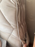 欧苏缦新款全包加厚高档床头罩套靠背软包简约现代皮木床头盖布保护套子 淡咖 2.0米长床头罩 实拍图